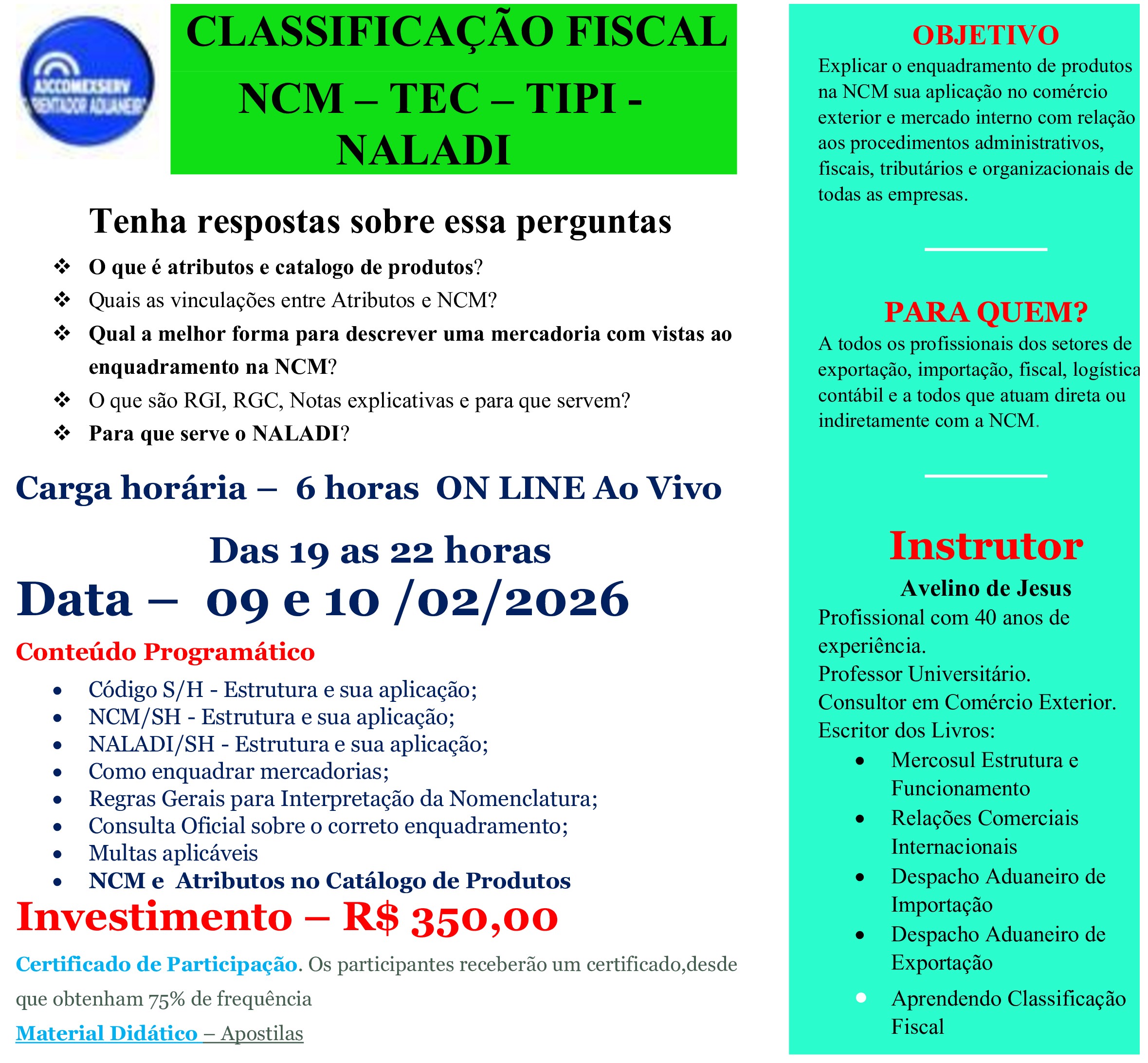 NCM - Classificação Fiscal rev novembro 2025.jpg